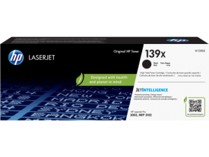 HP 139X (W1390X) Lazerinė kasetė, Juoda