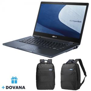 Nešiojamas kompiuteris Asus ExpertBook B3 B3402FBA Flip Intel i5-1235U/14'' FHD Touch/8GB/256GB /W11Pro/FingerPrint/MIL-STD 810H/Kuprinė