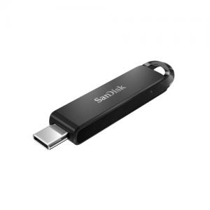 USB atmintinė SanDisk Ultra USB Type-C Flash Drive 32GB 150MB/s read, Black