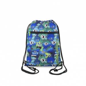 Maišelis sportinei aprangai CoolPack Vert Wiggly Eyes Blue NP