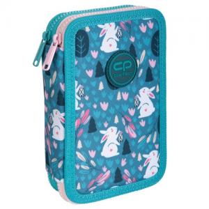 Forminis dviejų skyrių penalas su priedais CoolPack Jumper 2 Princess Bunny NP