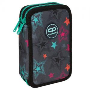 Forminis dviejų skyrių penalas su priedais CoolPack Jumper 2 Milky Way NP