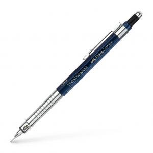 Automatinis pieštukas Faber-Castell TK-FINE VARIO L, 0.5mm, tamsiai mėlynos spalvos