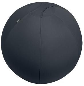 Aktyvaus sėdėjimo kamuolys Leitz Ergo, su apsauga nuo nuriedėjimo, 75cm skersmens, tamsiai pilkos sp