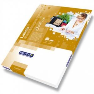 Lipnus popierius lipdukams Rayfilm LASER Paper Self-Adhesive Labels Itin Blizgus Baltas A4 20 lapų