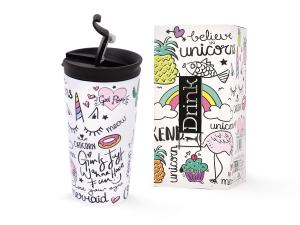 Nerūdijančio plieno puodelis Itotal UNICORN, 350ml