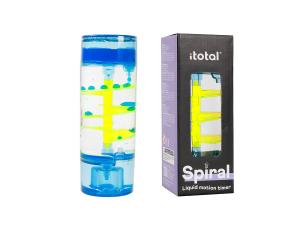 Laikmatis iTotal, mėlynas su spirale