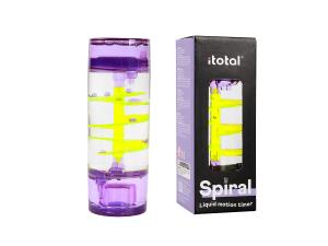 Laikmatis iTotal, violetinis su spirale