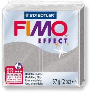 Modelinas Fimo, 56g, švytintis violetinės spalvos