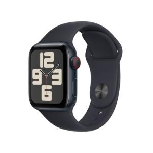 Apple Watch SE 2nd Gen Išm. laikrodis GPS 40mm Midnight Aluminum Case/Midnight Sport Band S/M (SPEC)