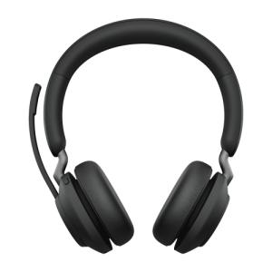 Jabra Evolve2 65 MS Stereo Belaidės ausinės, Bluetooth, USB-C, Juoda