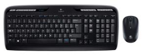 Logitech MK330 Combo Belaidė klaviatūra + pelė, US INT, Juoda