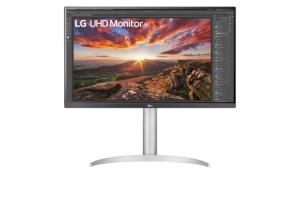 LG 27UP85NP-W Monitorius 27'' (68.6cm) IPS, 4K 3840x2160, 5ms, 400cd/m2, 60Hz, Balta