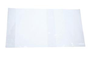 Plastikinis aplankalas 444x245mm, su reguliuojamu krašteliu, skaidrus, 1 vnt.