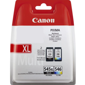 Canon PG-545XL/CL-546 (8286B010) Rašalinių kasečių komplektas, BK/CMY