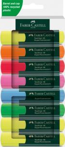 Teksto žymeklių rinkinys Faber-Castell 48, 8 spalvos
