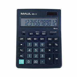 Stalinis skaičiuotuvas MAUL MXL 12, 12 skaitmenų ektanas, su tax funkcija