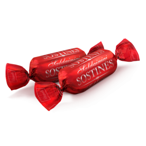 Šokoladiniai saldainiai PERGALĖ, Sostinės, su kremu ir likeriu, 1 kg