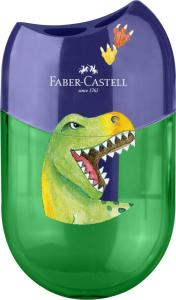 Drožtukas su trintuku Faber-Castell Dino 2-jų skylučių