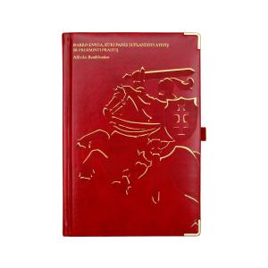 Istorinis kalendorius  2026, PU, A5, aukso spalvos kraštai, raudonos sp. LT