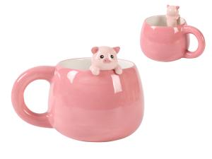 Keraminis Itotal puodelis PIGGY