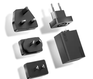 Lenovo 40AW0065WW USB-C AC Travel Adapteris, 65W, Juoda