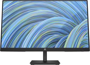 HP V24v G5 Monitorius 23.8'' VA FHD 1920x1080, 5 ms, 250 cd/m2, 75 Hz, Juoda
