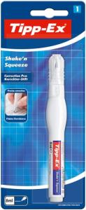 BIC Korekcinis pieštukas Tipp-Ex Shake'n' Squeeze 8 ml