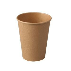 Popierinės stiklinės KRAFT 350 ml, 50 vnt./pak.