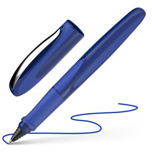 Kapsulinis rašiklis SCHNEIDER RAY, mėlynos spal. korpusas (space blue), tinka dešiniarankiams ir kairiaran