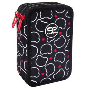 Forminis trijų skyrių penalas su priedais CoolPack Jumper 3 BEAR