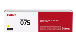 Canon CRG 075 Y (6362C002) Lazerinė kasetė, Geltona