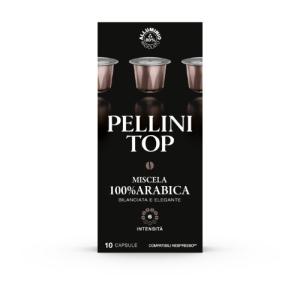 Kavos kapsulės PELLINI Top, 10x5,5g