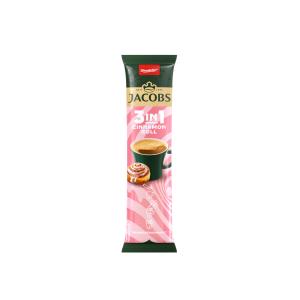 Tirpiosios kavos gėrimas JACOBS 3in1cinnamon roll, 24x11,2g dėžė