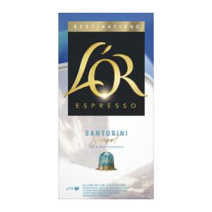 Kavos kapsulės L'OR Santorini, 10 vnt