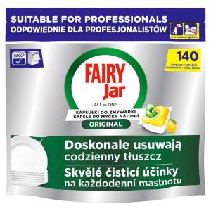 Automatinių indaplovių kapsulės FAIRY All in One PRO, 140 vnt.