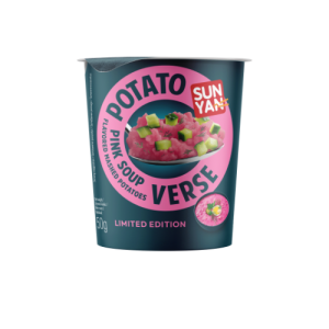 Šaltibarščių skonio bulvių košė, SUN YAN POTATO VERSE, plast. maišelyje, 50g