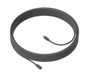 Logitech MeetUp Microphone Extension Cable, 10m, Black