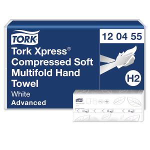 Suspausti minkšti rankšluosčiai „Tork Xpress Multifold“, 240 serv, 120455