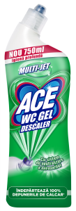 Gelinis tualeto valiklis ACE DESCALER, 750 ml