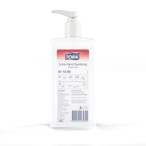 Rankų dezinfekavimo priemonė TORK, su pompa, gelinė ,0,5 l, 511205
