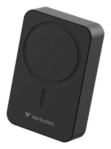 Verbatim 32223 Charge 'n' Go Essentials Magnetic Wireless Išorinė baterija Power Bank 20000mAh Juoda