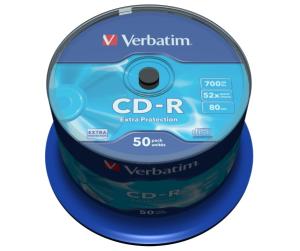 Verbatim 43351 CD-R 700MB 52X Extra Protection Surface diskai (50 vnt pakuotėje)