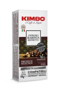 Kavos kapsulės KIMBO, Espresso Ristretto, 10x 5,5g
