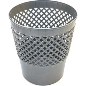 Šiukšliadėžė deVENTE, plastikinė, 12 litrų, pilkos spalvos