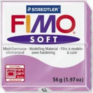 Modelinas Fimo, 56g, šviesiai violetinės spalvos