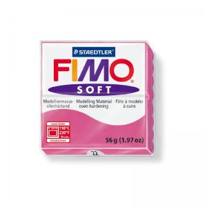 Modelinas Fimo, 56g, avietinės spalvos