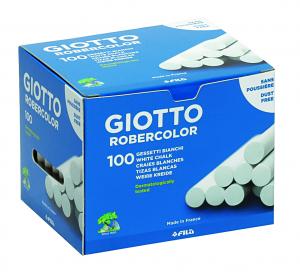 Kreida Fila Giotto, apvali, 100vnt, baltos spalvos