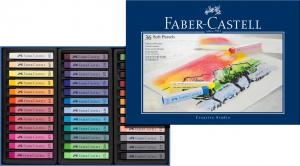 Pastelinės kreidelės Faber-Castell Goldfaber, 36 spalvos