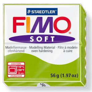 Modelinas Fimo, 56g, šviesiai žalios spalvos